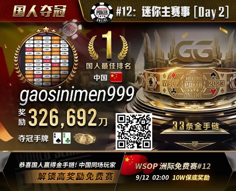 【GG扑克】WSOP金手链冠军胡金龙、周澎专访｜中国军团势如破竹，已成为世界扑克不可忽视的力量！