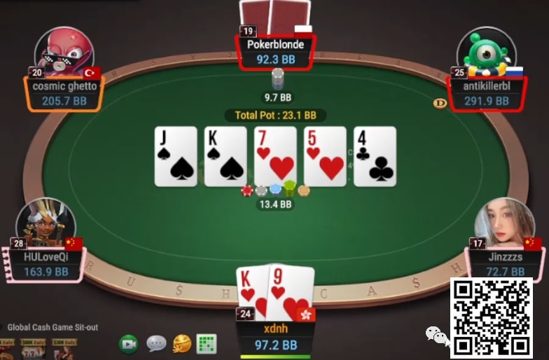 【GG扑克】牌局分析：为啥不cbet，delay cbet为啥这么大，为啥bluff river？