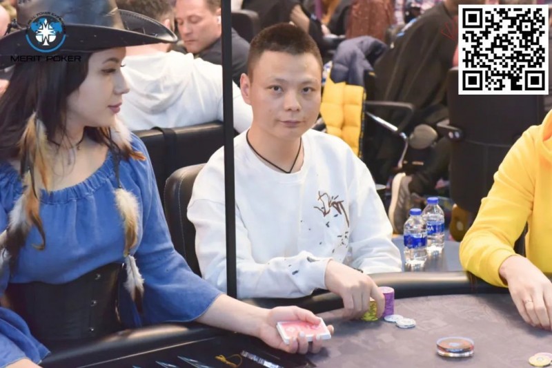 【GG扑克】Merit Poker塞浦路斯 | 徐强AA撞JQ击中顺子成热身赛泡沫，魏国梁、顾悦凡成功晋级Final Day