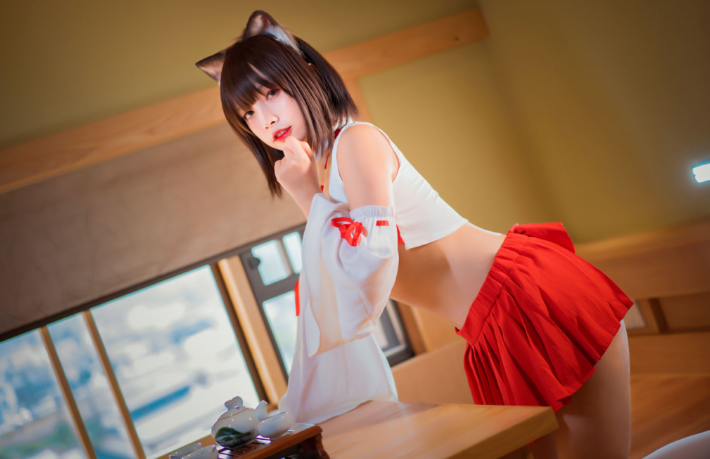 Neko-薇薇的美艳身材和甜美Cos，JK爱好者与洛丽塔爱好者的福利写真集[10套]