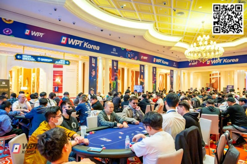 【GG扑克】WPT济州岛站｜主赛首战开启！A组吸引319人次参赛余84人晋级！国人选手林岩豪揽83.6万记分笑傲全场！