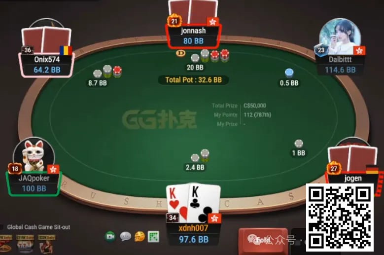 【GG扑克】牌局分析：KK面对冷4bet