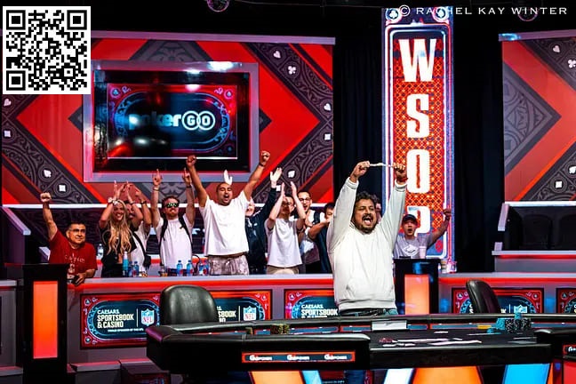 【GG扑克】2024 WSOP | Santhosh Suvarna夺得25万美元超级豪客赛冠军