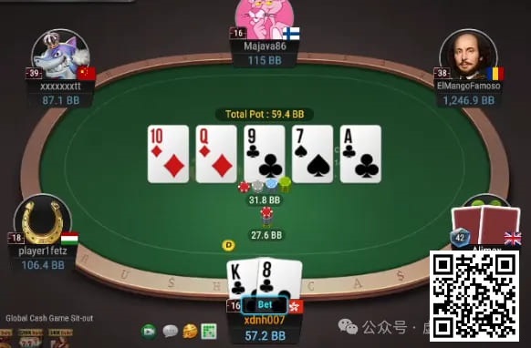 【GG扑克】牌局分析：要不要bluff VPIP 42的鱼？